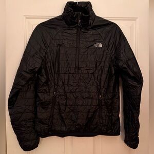 Black north face quarter zip